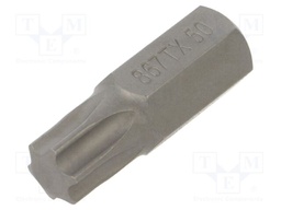 Screwdriver bit; Torx®; TX50; Overall len: 30mm