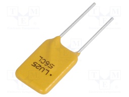 Fuse: PTC polymer; 250mA; Package: bag; Ø0.65x7.6mm