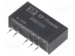 Converter: DC/DC; 2W; Uin: 5V; Uout: 15VDC; Uout2: -15VDC; Iout: 66mA
