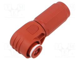 Connector: DC supply; plug; ES-350A; PIN: 1; for cable; crimped