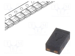 Diode: transil; 50W; 12V; 2A; single diode,unidirectional; SOD882T