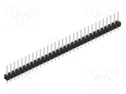 Connector: pin strips; pin header; male; PIN: 31; 2.54mm; THT; 1x31