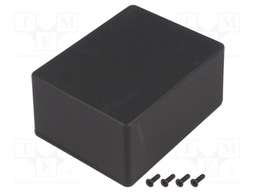 Enclosure: multipurpose; 1550; X: 90mm; Y: 115mm; Z: 55mm; aluminium
