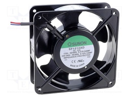 Fan: AC; axial; 115/230VAC; 120x120x38mm; 195(±10%)m3/h; 49dBA