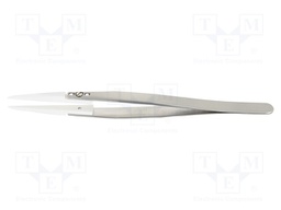 Tweezers; 135mm; Blade tip shape: flat; universal