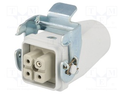 Connector: rectangular; plug; female; EPIC KIT; PIN: 4; 3+PE; M20