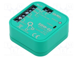 Gate controller; SUPLA; IP20; 12÷24VAC; 12÷24VDC; flush mount