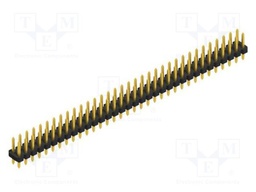 Connector: pin strips; pin header; male; PIN: 68; 2.54mm; THT; 2x34
