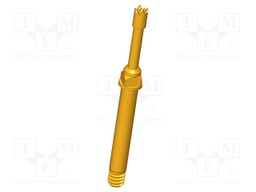 Test needle; Operational spring compression: 3.5mm; 8A; Ø: 1.3mm