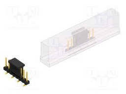 Connector: pin strips; pin header; male; PIN: 8; 2.54mm; SMT; 1x8