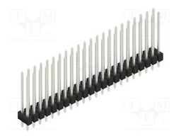 Connector: pin strips; pin header; male; PIN: 44; 2.54mm; THT; 2x22