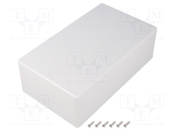 Enclosure: multipurpose; X: 110mm; Y: 191mm; Z: 61mm; 1591S; ABS; grey
