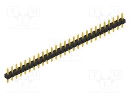 Connector: pin strips; pin header; male; PIN: 27; 2.54mm; THT; 1x27