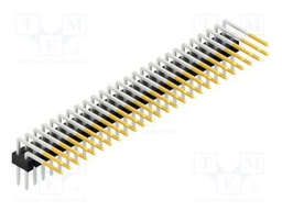 Connector: pin strips; pin header; male; PIN: 52; 2.54mm; THT; 2x26