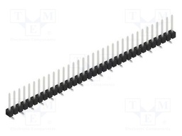 Connector: pin strips; pin header; male; PIN: 34; 2.54mm; SMT; 1x34