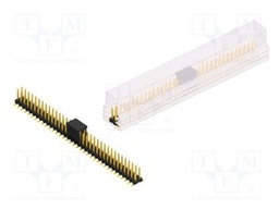 Connector: pin strips; pin header; male; PIN: 70; 2.54mm; SMT; 2x35