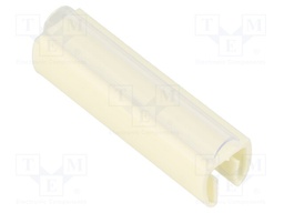 Markers for cables and wires; 5÷8mm; transparent; push-in