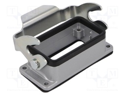 Enclosure: for HDC connectors; C146; size E10; with latch; IP65