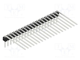 Connector: pin strips; pin header; male; PIN: 19; 2.54mm; THT; 1x19