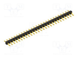 Connector: pin strips; pin header; male; PIN: 27; 2.54mm; SMT; 1x27