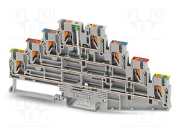 Splice terminal: rail; PT; PA; ways: 4; terminals: 8; W: 5.2mm