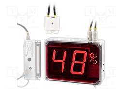 Thermo-hygrometer; Non-contact temp.range: 0÷60°C; 10÷95%RH