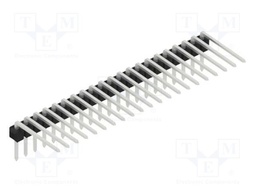 Connector: pin strips; pin header; male; PIN: 21; 2.54mm; THT; 1x21
