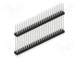 Connector: pin strips; pin header; male; PIN: 52; 2.54mm; THT; 2x26