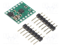 DC-motor driver; 100kHz; PWM; 1.1A; Uin mot: 4.5÷37V; Uin log: 5.5V