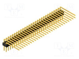 Connector: pin strips; pin header; male; PIN: 56; 2.54mm; THT; 2x28