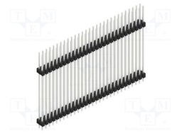 Connector: pin strips; pin header; male; PIN: 58; 2.54mm; THT; 2x29