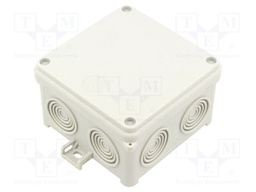 Enclosure: junction box; X: 88mm; Y: 58mm; Z: 88mm; wall mount; IP54