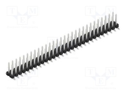 Connector: pin strips; pin header; male; PIN: 58; 2.54mm; SMT; 2x29