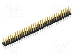 Connector: pin strips; pin header; male; PIN: 58; 2mm; THT; 2x29
