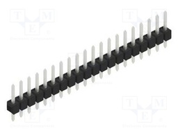 Connector: pin strips; pin header; male; PIN: 20; 2.54mm; THT; 1x20