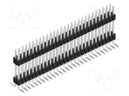 Connector: pin strips; pin header; male; PIN: 56; 1.27mm; SMT; 2x28