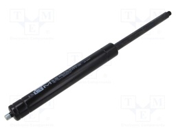 Gas spring; Thread: M10; E: 355mm; Øout: 27mm; Piston diam: 14mm