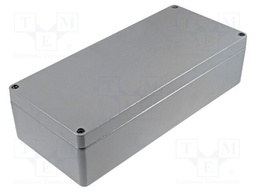 Enclosure: multipurpose; X: 160mm; Y: 360mm; Z: 90mm; ALUEIN; grey