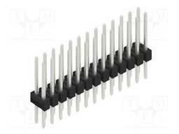 Connector: pin strips; pin header; male; PIN: 26; 2.54mm; THT; 2x13
