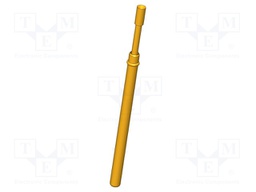 Test needle; Operational spring compression: 4mm; 8A; Ø: 1.4mm