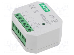 Relay: installation; in mounting box; 7÷30VAC; 9÷40VDC; NO x2