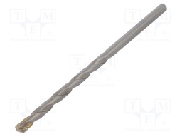 Drill bit; for concrete; Ø: 7mm,9/32"; L: 150mm; metal; blister