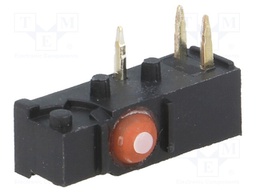 Microswitch SNAP ACTION; without lever; SPDT; Pos: 2