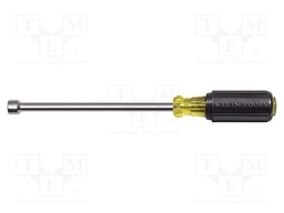 Screwdriver: standard; 6-angles socket; HEX 3/8"; magnetic