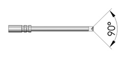 Test needle; Operational spring compression: 4.3mm; 2A; Ø: 0.5mm