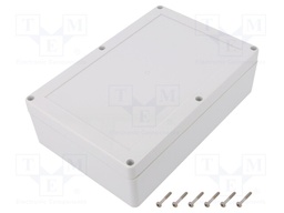 Enclosure: multipurpose; X: 140mm; Y: 210mm; Z: 60mm; ZP; ABS; gasket