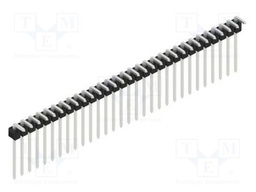 Connector: pin strips; pin header; male; PIN: 30; 2.54mm; THT; 1x30