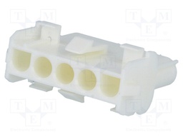 Plug/socket; wire-wire; male/female; Universal MATE-N-LOK; PIN: 5