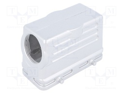 Enclosure: for HDC connectors; C146; size E16; for cable; angled