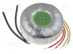 Transformer: toroidal; 80VA; 230VAC; 12V; 12V; 3.33A; 3.33A; 0.93kg